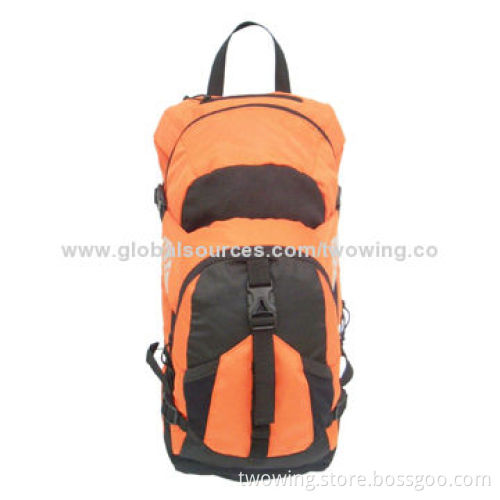 Hydration backpack, 210D ripstop fabric, with reflective printing